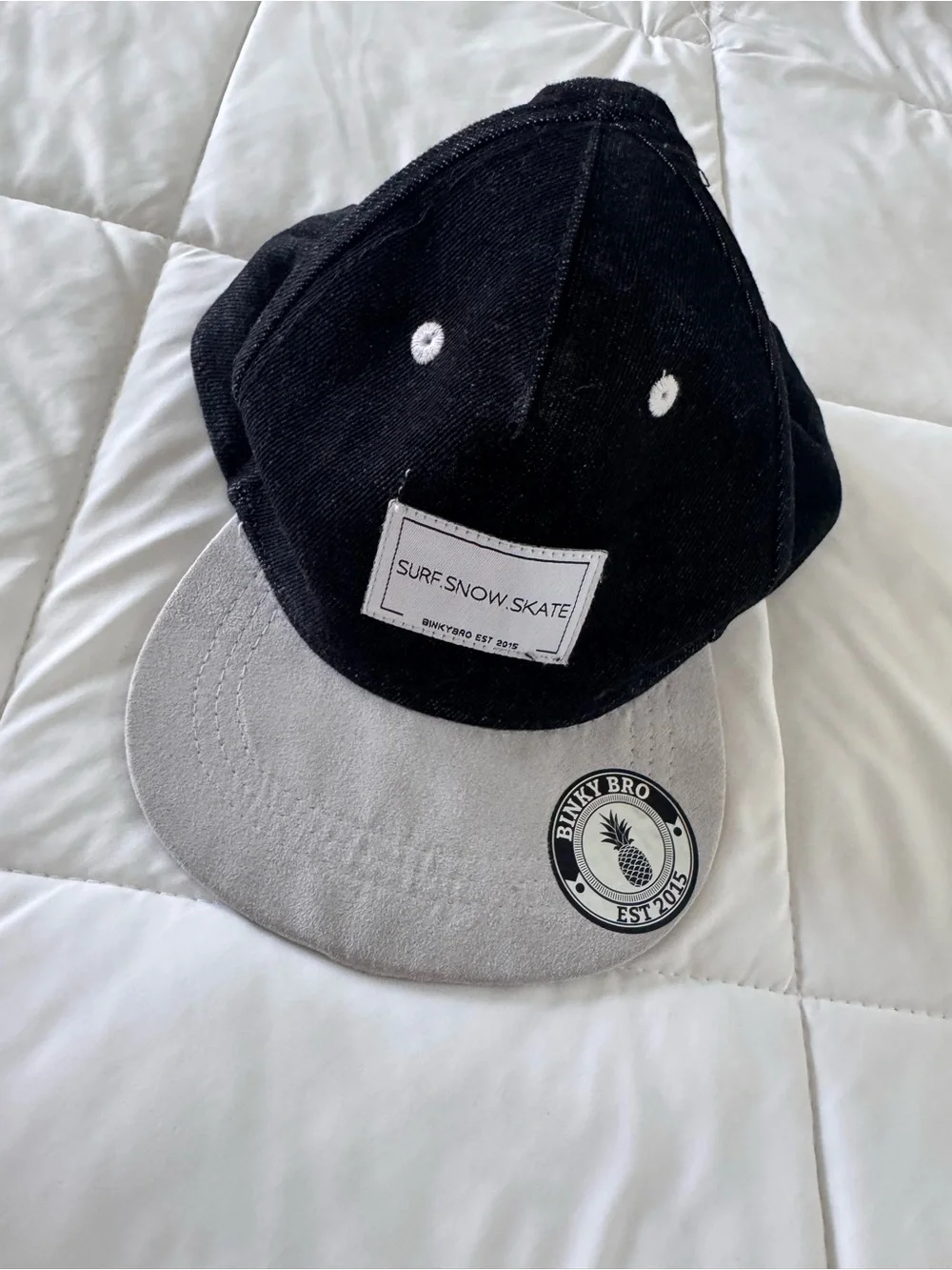 Binky Bro Toddler Snapback Hat Bundle Surf Snow Skate Adjustable (2)